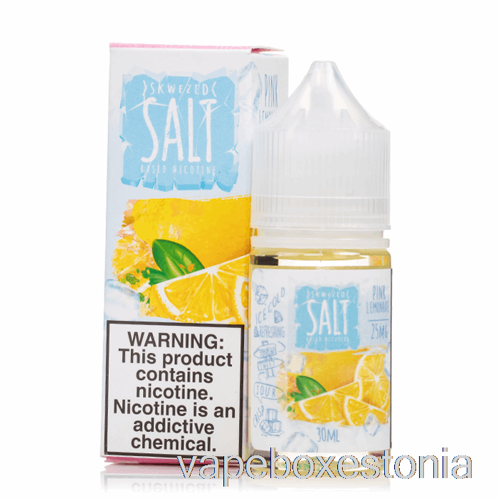 Vape Box Estonia Jääroosa Limonaad - Skwezed Soolad - 30ml 50mg